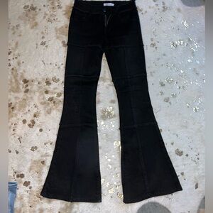 Women’s Black Flare Jeans